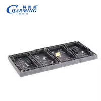Module d'affichage LED P4 intérieur 256x128mm, panneau vidéo LED RGB, écran mural pour KTV ou hall d'accueil