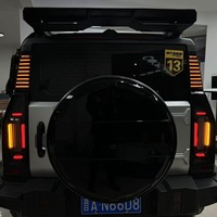 Feu arrière dynamique à LED pour montant D, clignotant de freinage pour Jetour Traveler T2