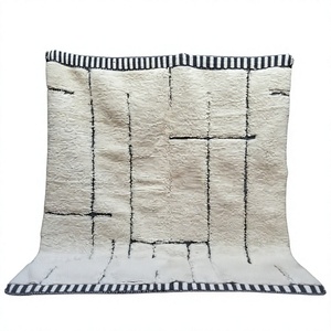 Vente chaude tapis marocains de luxe prix Design vintage tapis en laine touffeté à la main en gros berbère marocain pour tapis de salon ITHL - Product Image 1