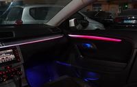 Kit complet d'éclairage d'ambiance LED pour l'intérieur de voiture Symphony pour Volkswagen CC 2013-2018, accessoires de décoration