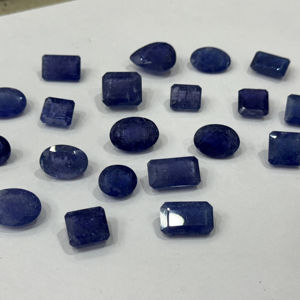 แทนซาไนต์ธรรมชาติ เกรดเชิงพาณิชย์  หินหลวม ขนาดอิสระ ขายส่ง รูปทรงผสม หินแทนซาไนต์ - Product Image 1