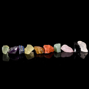 Wholesale Natural Raw Pink Green Fluorite Amethyst Citrine Stone Other Crystal Crafts