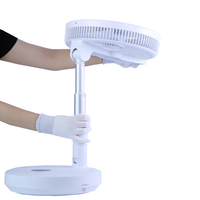 Ventilateur sur pied Rechargeable de 12 pouces