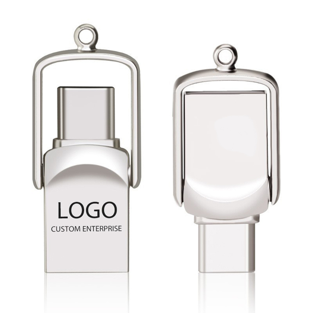 Cheapest High Speed 2 in 1 USB C 3.0 Cle Metal USB Flash Drive Type C Micro 32GB 64GB 128GB OTG USB Flash Drives Device