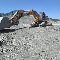 Excavator Crawler Bekas Shantui SE500LC-9W 50 Ton Termasuk Suku Cadang Gratis untuk Proyek Penggalian Tambang, Pemotongan Jalan dan Lereng
