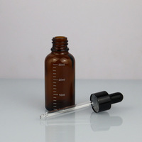 Gros Verre Pipette Graduée 10ml 30ml 50ml 60ml 100ml 120ml Pour Le Sérum En Verre D'huile Essentielle Flacon compte-gouttes