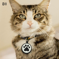 Langlebiger Silikon NFC QR-Code Pet Dog ID Tag
