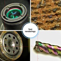 Microscope numérique HD 4K pour inspection et mesure de surfaces métalliques de puces PCB, sortie VGA 1080P, caméra 13MP, base métallique, garantie 1 an