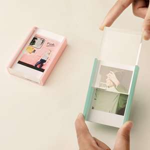 Tabletop Acrylic <b>Frame</b> 2X3 Inch Fujifilm <b>Mini</b> Sliding Polaroid <b>Frames</b> for Desktop Tabletop, Polaroid Picture <b>Frame</b> - Product Image 2