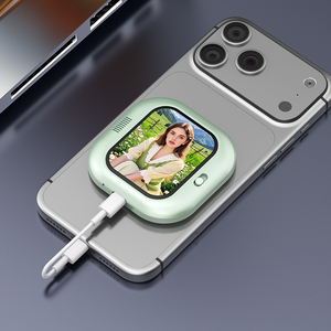 Écran portable personnalisé avec logo pour caméra arrière, moniteur <span class=keywords><strong>selfie</strong></span> à fixation magnétique pour kit de vlogging pour iPhone 17 16, pièce de téléphone portable - Product Image 3