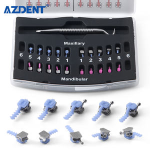 Offre Spéciale : Brackets Orthodontiques Autoligaturants ROTH/MBT 0.022 avec 345 Crochets - Product Image 1