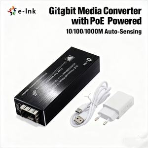 Konverter Media serat SFP Mini berdaya PoE untuk sistem CCTV - Product Image 2