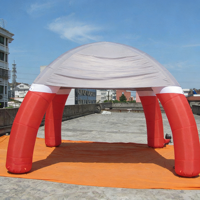 Tente gonflable de publicité géante promotionnelle tente d'explosion faite sur commande marque la tente gonflable de dôme de chapiteau