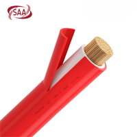 Fabricantes de paneles de alimentación Cable de elastómero trenzado de cobre puro con aislamiento de X-hf-110 35mm 50mm 70mm 95mm2 Cable de un solo núcleo