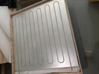 Plaque de refroidissement à eau CNC en acier inoxydable et aluminium de 50 à 1500 mm pour machines industrielles et systèmes IGBT