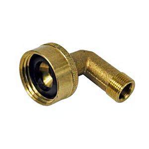 Adaptateur de robinet de lave-vaisselle en laiton, droit, basse pression, NPT, résistant à la corrosion, poli, connecteur de robinet, modèle AOL-115 - Product Image 1