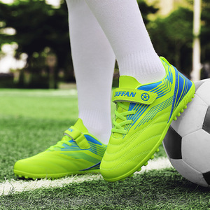 Chaussures de football Xyfan unisexes, tige synthétique, semelle extérieure en caoutchouc, pour entraînement intérieur/extérieur avec crampons, utilisation estivale - Product Image 1