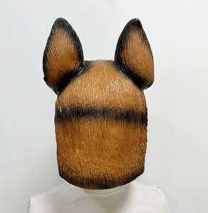 Máscara de Fiesta de Cabeza de <span class=keywords><strong>Perro</strong></span> Pastor Alemán de Lujo, Máscara de Látex Suave de Animal, Máscara de Disfraz Novedosa para Adultos - Product Image 3