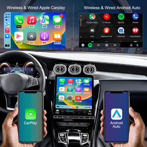 วิทยุติดรถยนต์ NaviHua รุ่นใหม่ อัปเกรด 12.1 นิ้ว รองรับ Android Auto และ CarPlay พร้อมจอ LCD และช่องแอร์แบบ Turbine สำหรับรถเบนซ์ GLC X253 ปี 2016-2022 - Product Image 2