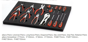 Armoire de réparation automobile de luxe durable Kit de chariot à outils mécanique Valise à roulettes - Product Image 6