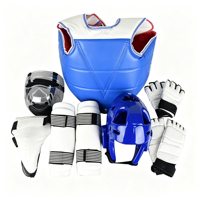 Ensemble d'équipement de combat de Taekwondo, protection corporelle incluant une protection de poitrine, équipement essentiel d'arts martiaux