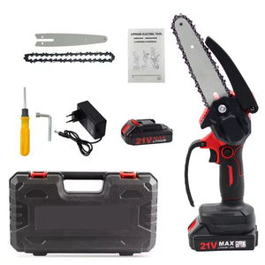 Produit phare : Scie électrique pour branches hautes, coupe-branches, scie à perche, scie pour travaux en hauteur, rechargeable, pour l'élagage, le travail du bois et le jardinage - Product Image 2