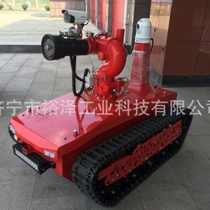 Firefighting Robot Remote Control Track Type Aluminum Alloy Durable For Class A And B <b>Fires</b> - Product Image 3