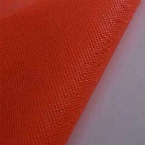 Bandera de seguridad de malla para camión, tamaño personalizado 18*18 pulgadas, color naranja con ojales - Product Image 3