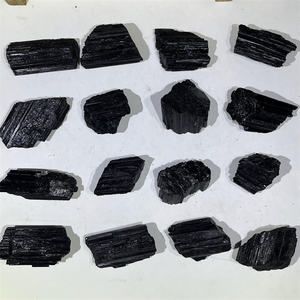 Factory <strong>Wholesale</strong> Natural <strong>Raw</strong> Black Tourmaline Specimen <strong>Crystal</strong> Irregular Gem for Healing Decoration - Product Image 2