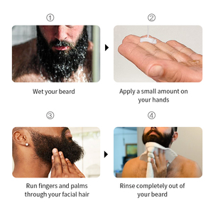 BARBERBATTLE <span class=keywords><strong>Shampoo</strong></span> e Balsamo per Barba con Etichetta Privata, Profumo Personalizzato, Idratante per Barba Ruvida e Secca per <span class=keywords><strong>Uomo</strong></span> - Product Image 2