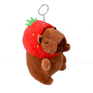 Pendentif en peluche Kapibala, porte-clés cochon d'eau, <span class=keywords><strong>jouet</strong></span> en peluche Kapibala amusant à caresser - Product Image 6