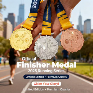 Großhandel Maßgefertigte 3D Zinklegierung Medaillen Vintage Gestanzte Sportveranstaltungs-Medaillen Hersteller Metallhandwerk Auszeichnungen - Product Image 1