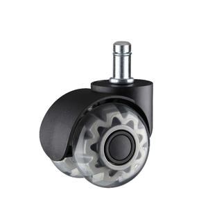 Roulettes pivotantes universelles en PU pour chaise de bureau, chaise d'ordinateur, salle de bain, extérieur, salon – Silencieuses et modernes - Product Image 5