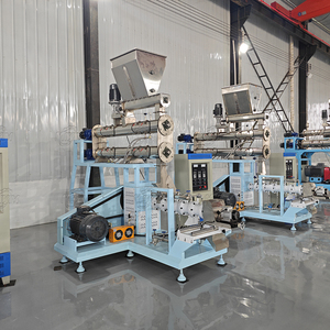 Máquina Extrusora de Ração Úmida e Seca para Cães e Gatos, Alimentos para Animais de Estimação, Máquina de Fazer Ração para Cães com Parafuso Único, Extrusora de Ração para Peixes - Product Image 2