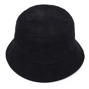 Chapeau bob en velours côtelé pour femmes pas cher, vente en gros, chapeau bob en velours côtelé uni pour hommes - Product Image 2