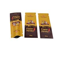 Sachet Personnalisé Imprimé 10g 12g 20g pour Miel, Sachet Énergétique, Emballage en Plastique et Film Aluminium pour Miel Royal, Rouleau de Film