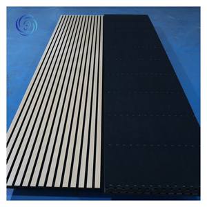 <span class=keywords><strong>Meilleur</strong></span> prix Insonorisation murale Placage de fibre de bois Panneaux muraux décoratifs Réduisant le bruit Lattes de bois Partition Intérieur - Product Image 4