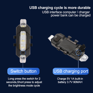 Đèn Máy Bay Không Dây Đèn LED Nhấp Nháy Đèn Cảnh Báo Đèn Hậu Chỉ Báo Tín Hiệu Máy Bay Không Người Lái Cho Ô Tô Xe Máy Xe Đạp - Product Image 3