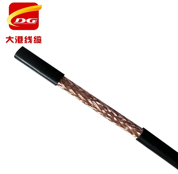 2*2.5 2 core copper conductor PVC insulation copper wire braided shielding PVC sheathed high quality flexible wire