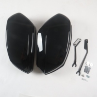Système de coffre latéral avec supports de montage pour modèles Harley Softail