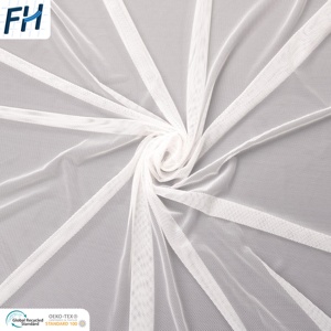 8013 # 나일론 투명 니트 그물 메쉬 부드러운 흰색 웨딩 가운 드레스 베일 환상 얇은 명주 그물 롤 Tul - Product Image 1