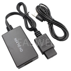 ตัวแปลง N64 เป็น <span class=keywords><strong>HDMI</strong></span> สายเคเบิลอะแดปเตอร์ HD Link สำหรับเครื่องเล่นเกม <span class=keywords><strong>Nintendo</strong></span> Gamecube <span class=keywords><strong>Super</strong></span> NES SNES - Product Image 2