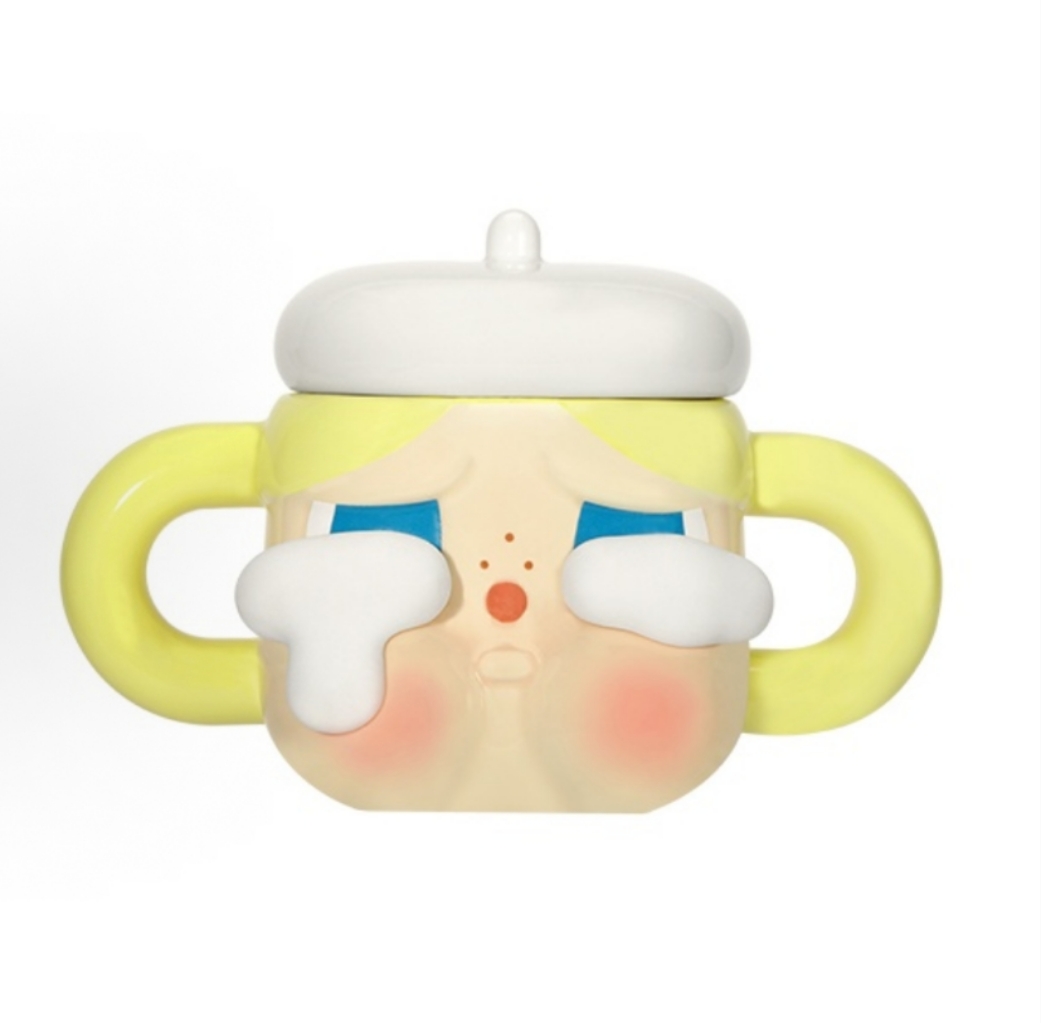 Tasse en céramique dorée Crybaby sad club série