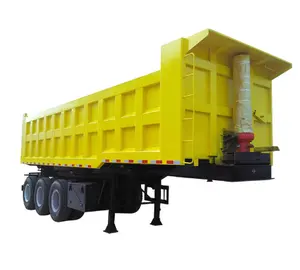 2023低价高品质三轴3轴60吨40立方米自卸车翻斗车拖车
