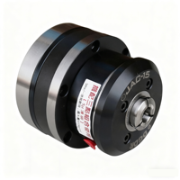 Mandrin pneumatique de haute précision JAC-15, mandrin rotatif pneumatique compact avec conception creuse pour une rotation rapide automatisée