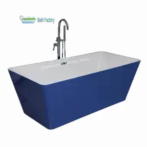 CE贸易家具亚克力材料独立式浴缸