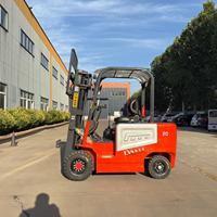 Nouveau chariot élévateur électrique de 1,5 tonne, 2 tonnes, 3 tonnes avec batterie au lithium, hauteur de levage de 3m à 6m, petits chariots élévateurs électriques pour entrepôt