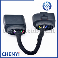 Câble adaptateur de conversion 10P à 14P 1J0973837 6R0973735 pour la modification et la mise à niveau des phares LED Golf 7.5