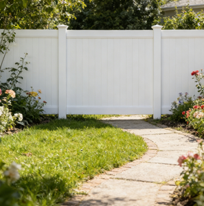 Clôture pour chevaux en PVC blanc, modèle 3D écologique, 1,37 m, certifiée pour l'utilisation en ferme, jardin, ranch et paddock – Meilleure vente - Product Image 6