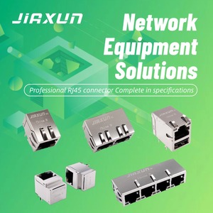 מחבר כפול usb rj45 כפול RUC-161A9RJF ג 'ק מודולרי ג' ק 1000 מחבר בסיס-t מתפורר 1 x3 - Product Image 4